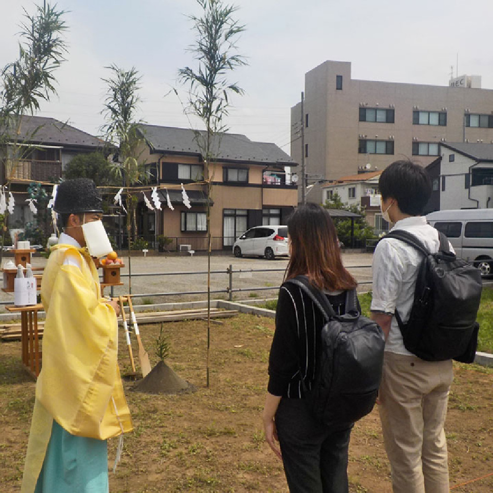 地鎮祭を執り行いました